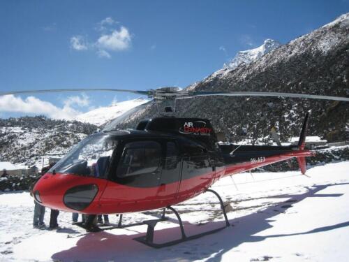 kathmandu to namche bazaar by helicopter