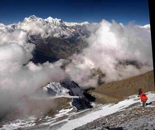pisang peak climbing