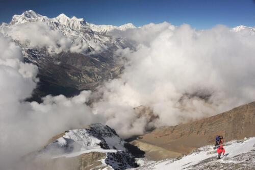 pisang peak climbing